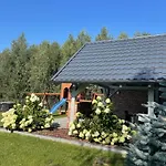 Nyaraló Pogodna Zagroda-dom Na Kaszubach & Strefa *