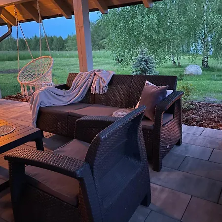 別荘 Pogodna Zagroda-dom Na Kaszubach & Strefa Sikorzyno