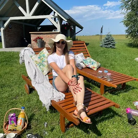 Pogodna Zagroda-dom Na Kaszubach & Strefa 別荘 Sikorzyno