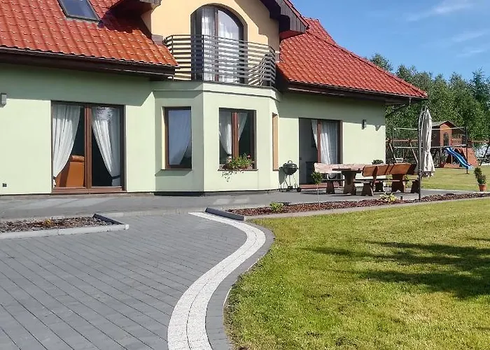 Pogodna Zagroda-dom Na Kaszubach & Strefa 別荘 Sikorzyno