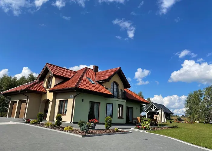 Pogodna Zagroda-dom Na Kaszubach & Strefa 別荘